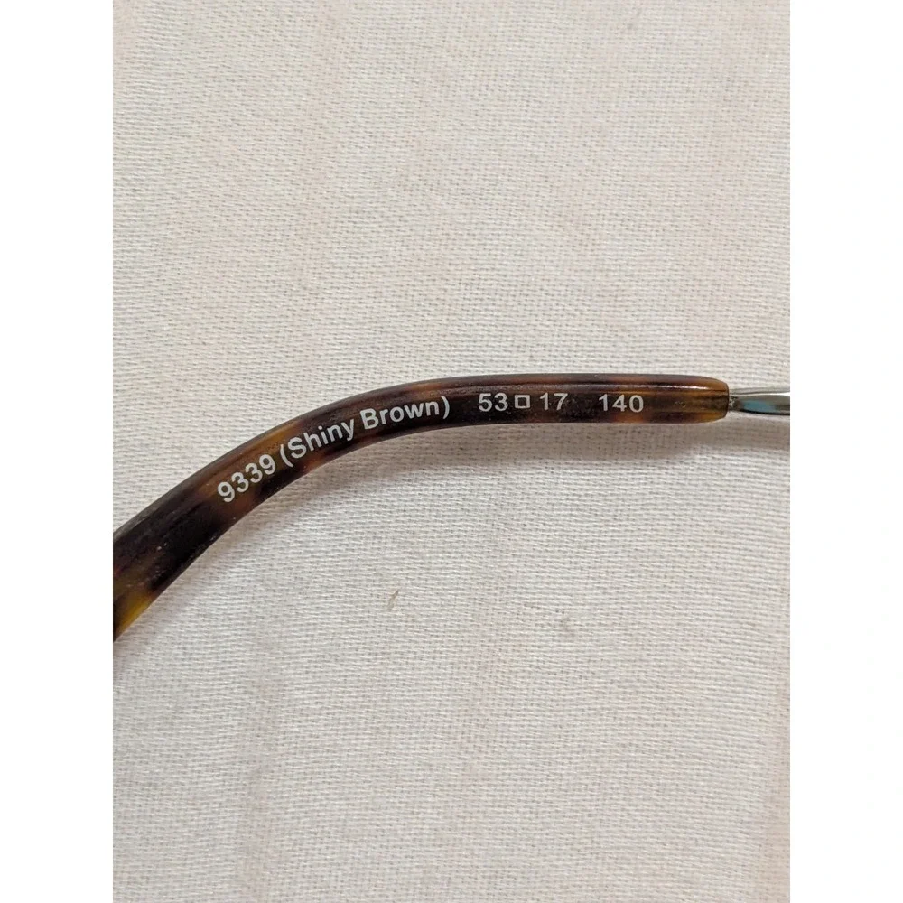 Coach HC5107 9339 Shiny Brown Full Rim Oval 53 17 140 Eyeglasses FRAMES ONLY‎